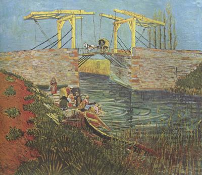 Vincent Van Gogh The Langlois Bridge at Arles (nn04 oil painting image